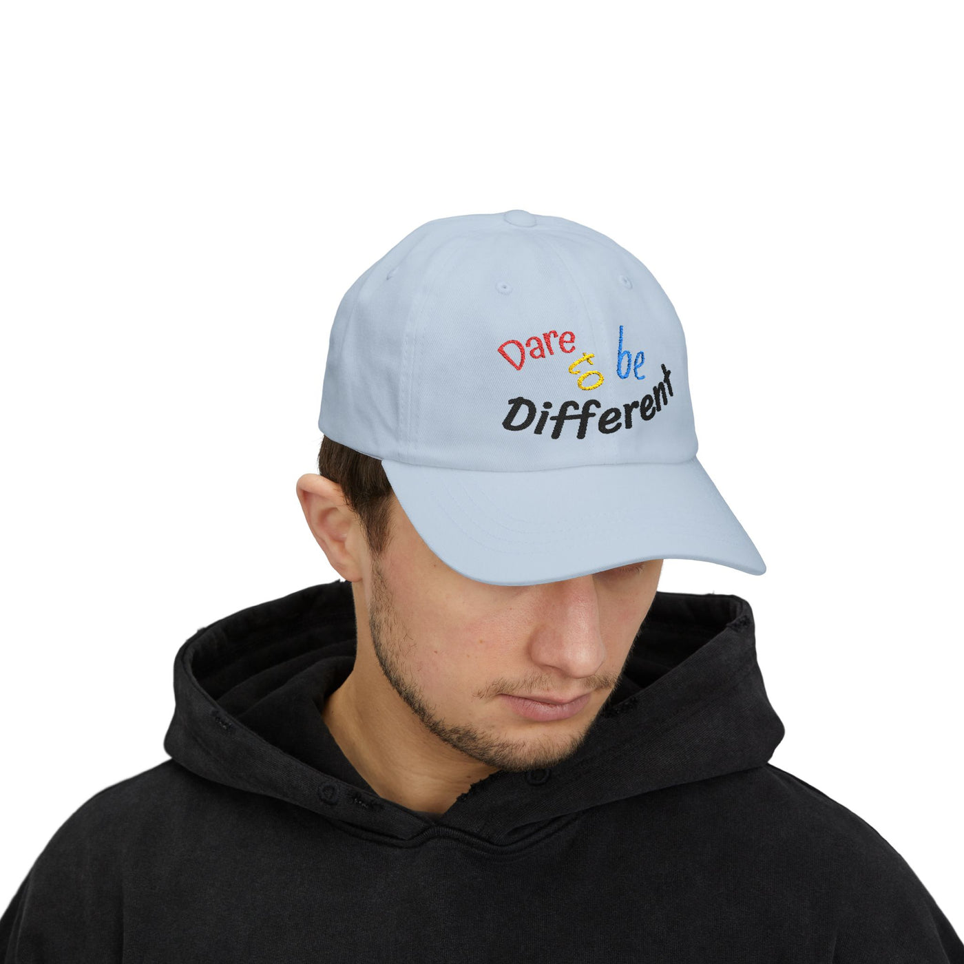 "Dare to Be Different" Cap, Stylish Casual Trendy Headwear