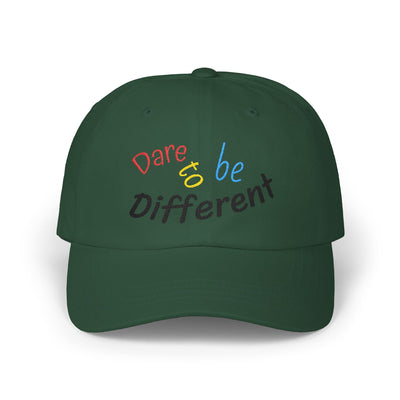 "Dare to Be Different" Cap, Stylish Casual Trendy Headwear