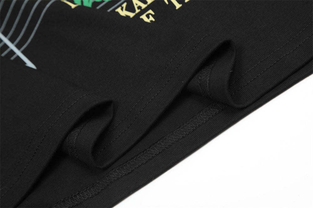 Fashion Short Sleeve T-shirt Loose Casual Men