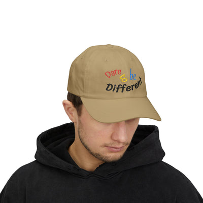 "Dare to Be Different" Cap, Stylish Casual Trendy Headwear