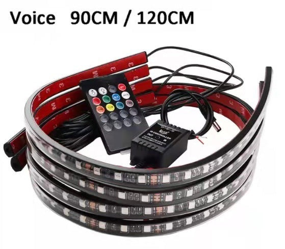 Car Chassis APP Voice Control RGB Seven-color Ambience Light