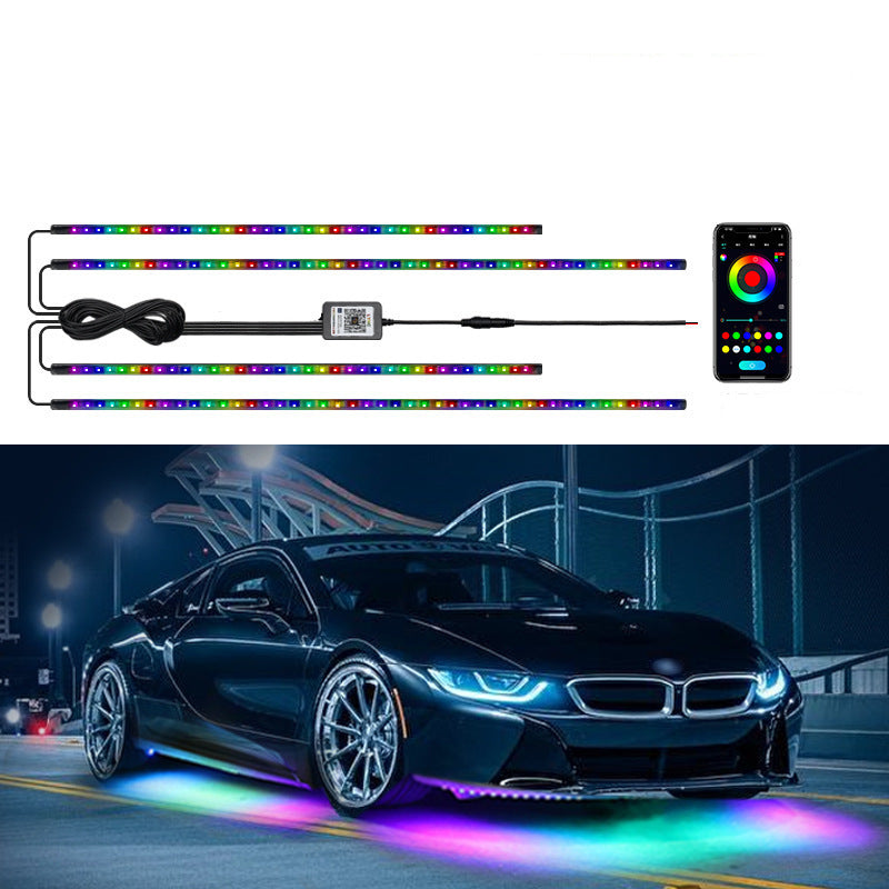 Car Chassis APP Voice Control RGB Seven-color Ambience Light