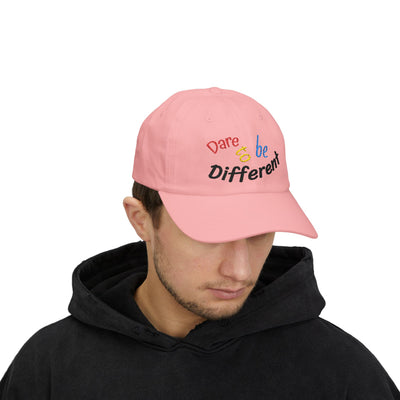"Dare to Be Different" Cap, Stylish Casual Trendy Headwear