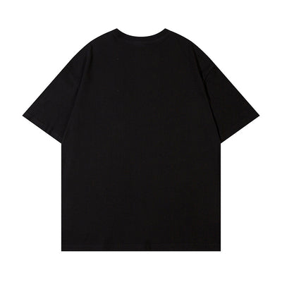 Dark Depressed Short-sleeved T-shirt For Men