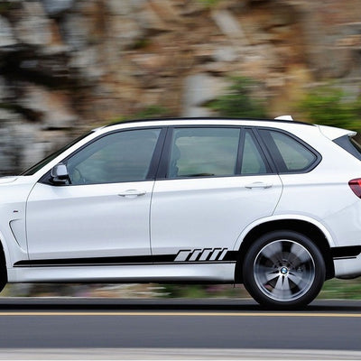 Striped Personality Car Decal Car Body Sticker Garland