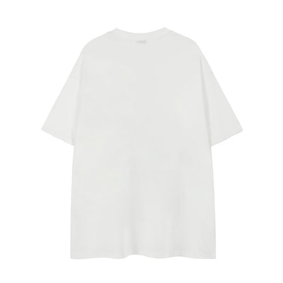 Fashion Short Sleeve T-shirt Loose Casual Men
