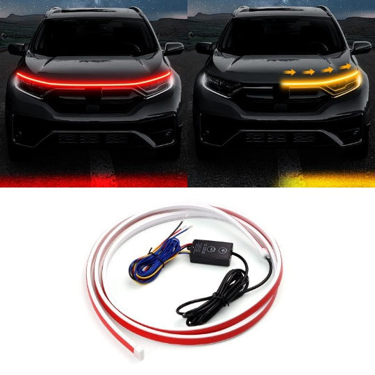 Modified Car Dynamic Scanning Through Belt Steering Daytime Light